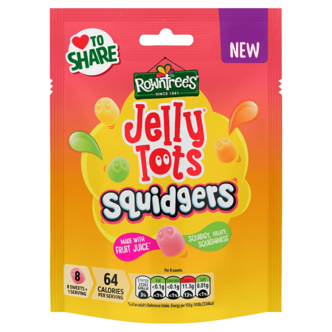 ROWNTREES JELLY TOTS 120G